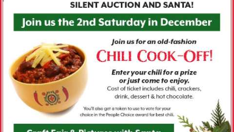 Christmas Tree Lighting & Chili Cook Off