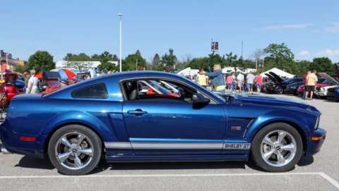 Ford Mustang Car Show