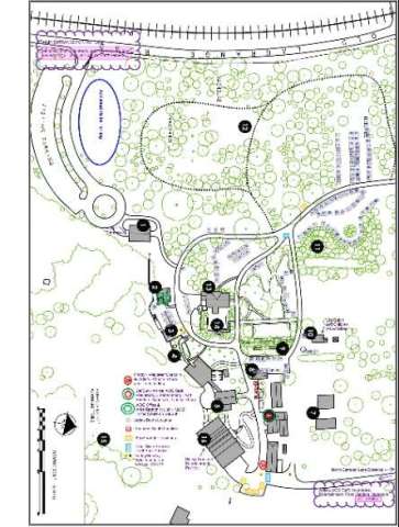 Map of Proposed Booth Layout - Arts on the Green at Yew Dell Botanical Gardens