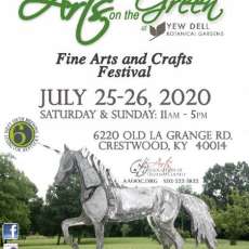 Arts on the Green at Yew Dell Marketing Poster