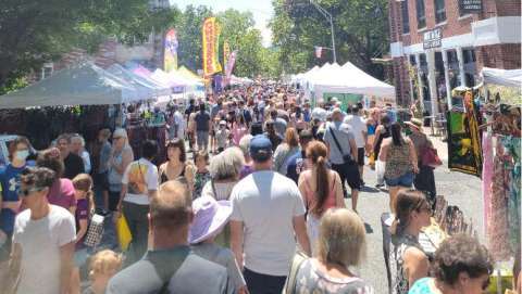 Nyack's Famous Street Fair - May