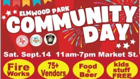 Elmwood Park Community Day Street Fair