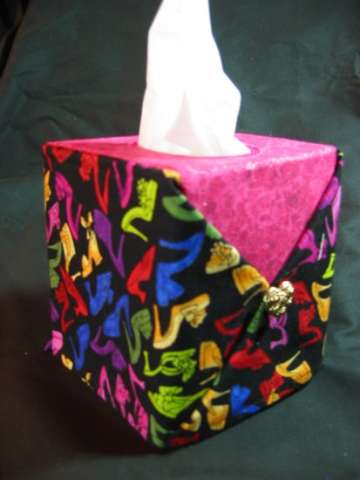 Shoe Tissue Box Cover