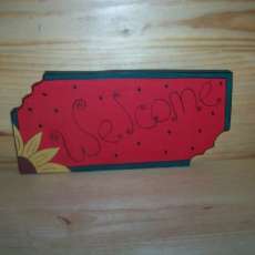 Welcome - Watermelon / Sunflower