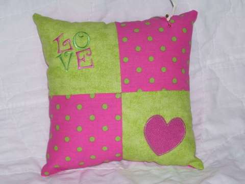Pillow for girl's room