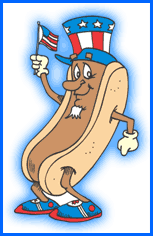 Holy Smokes  hotdogs  an American classic
