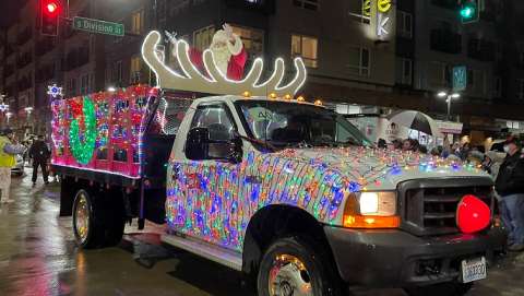 Santa Parade and Tree Lighting