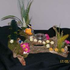 driftwood centerpiece