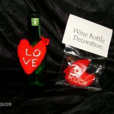 Wine Bottle Decoration
