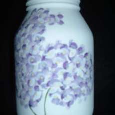 large Lilac jar