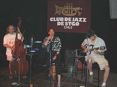 Sable Winters Live at Club de Jazz Santiogo, Chile