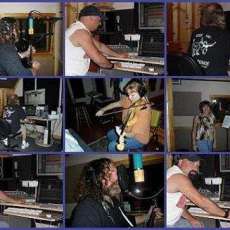 Swamp Donkie in the Recording Studio