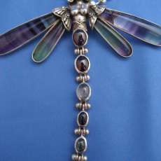 Dragonfly lady full view