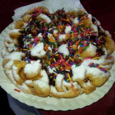 Birthday Funnel Cake