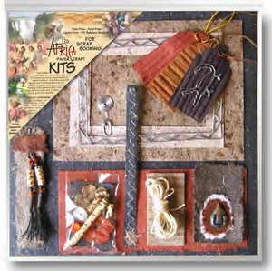 Scrapbook Kit with Embellishments