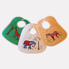 Jungle Animal Bibs