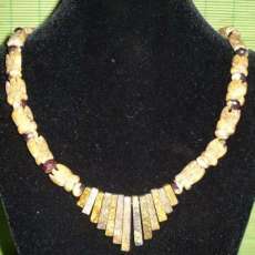 Chinese Jade Relic Necklace