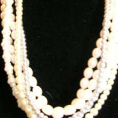 Various Genuine Fresh Water and Faux Pearl Necklaces