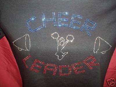 PRO Cheerleader rhinestone shirt