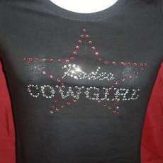 Rodeo Cowgirl rhinestone shirt