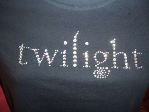 Twilight rhinestone shirt