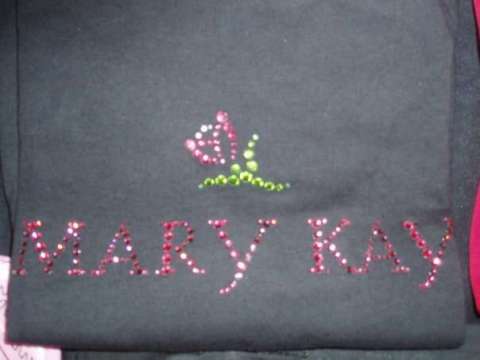 Mary Kay rhinestone shirt