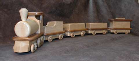 Train: Maple & Cherry or Mahogany