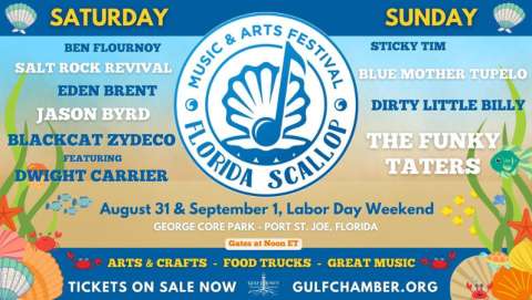 Florida Scallop Music and Arts Festival