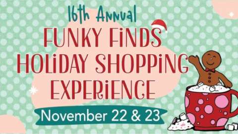 Funky Finds Holiday Shopping Experience