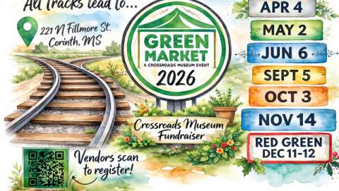 Green Market at the Corinth Depot - April