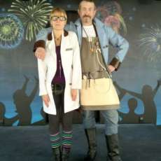 Hagerman and Litmus From the Extreme Science Show