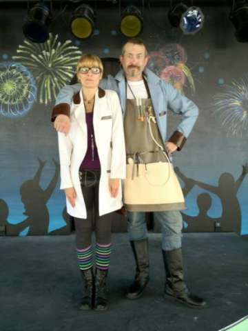 Hagerman and Litmus From the Extreme Science Show