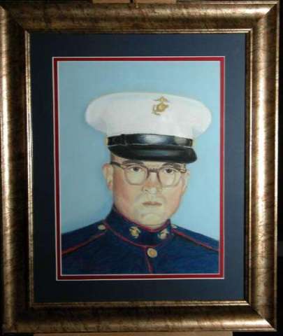 Commission Marine portrait