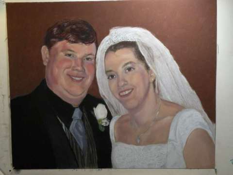Matt & Sarah commissioned portrait