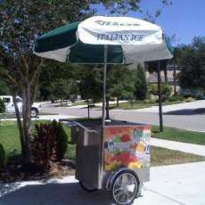 Italian Ice Pushcart