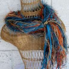 V-785 Mexican Blue Night Sea Terra Cotta Woodland