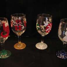 Hand Painted Glassware - Seasonal