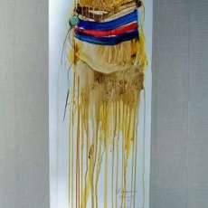 Trapper's Bag/acrylics