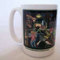 Walked Into a Bar Saloon Image Coffee Mug