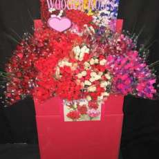 Floor display for pre-made dozens