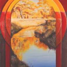 Fall Bosque Reflections