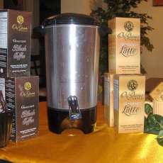 Black Coffee, Latte (w/cream & sugar)