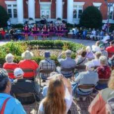 Local Entertainment on Our Historic Courthouse Steps