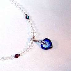 Dark Amethyst Cubic Zirconia Necklace