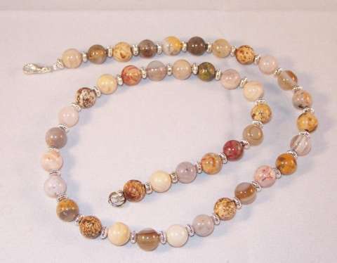 Jasper and Agate Necklace