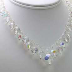 Wedding - re-invented heirloom crystals (matching earrings & braclet also)