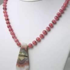 Pink Amethyst Geode Slice with Rhodocrosite