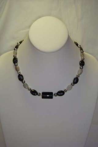 Black and White Agate