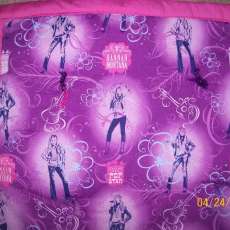 Hannah Montana -youth quilt
