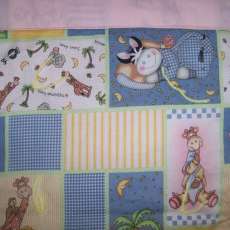 Noah's ark baby quilt